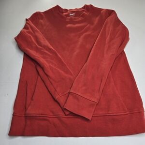 Duluth Trading Women's Red Long Sleeve Pocketed Shirt Weekend Wear Small. A13